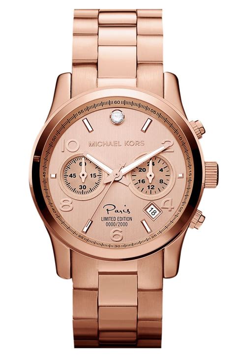 nordstrom michael kors runway watch|Michael Kors runway chronograph.